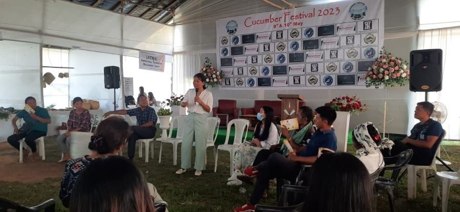 Farmer and scientist interaction session held during the Cucumber Festival Aliba 2023 on May 9. (Morung Photo)